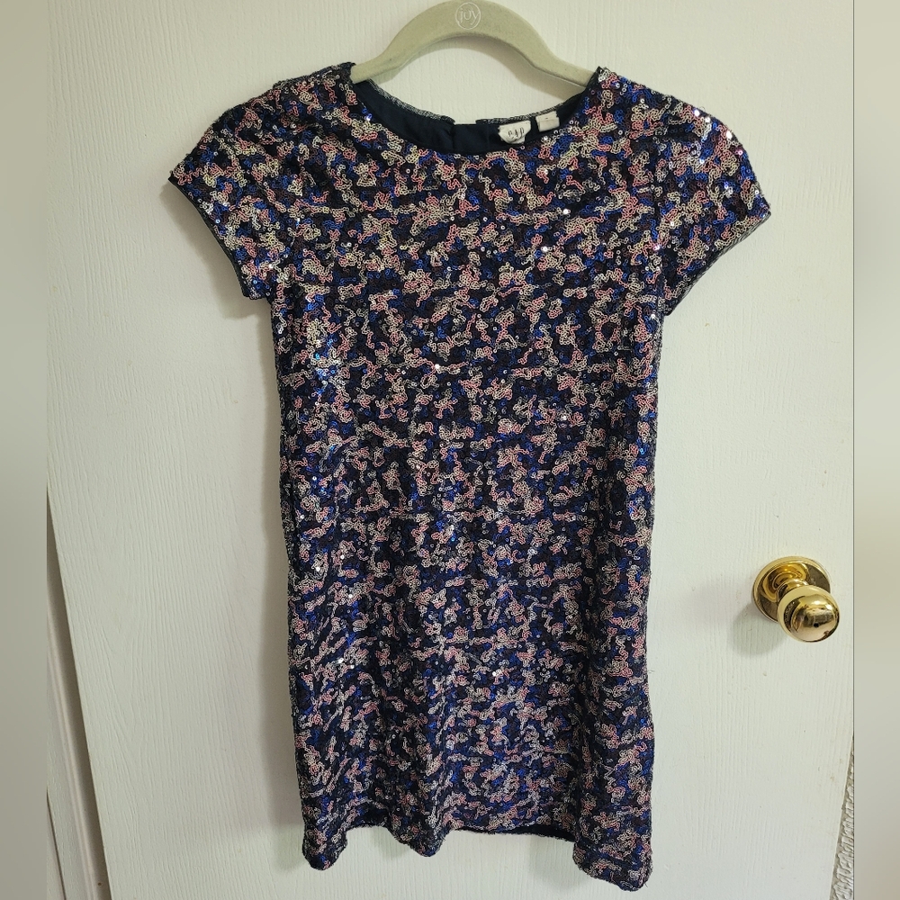 Gap‎ Kids Sparkly Sequin Shirt party Dress